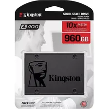 Ssd 960gb Kingston A400 Sata 3 6gb/s Pc Notebook Cor Preto Foto mini 3