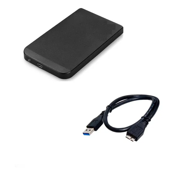 Ssd Externo 2,5 Portátil 500gb Usb 3.0 Preto Foto 1