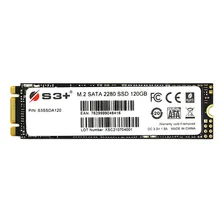 Ssd M.2 120gb S3+ 2280 Sata Iii 550 Mb/s - S3ssda120 Cor Preto Foto mini 3