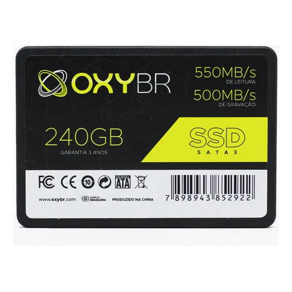 Ssd OxyBR 240Gb Sata3 Foto 1