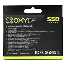 Ssd OxyBR 240Gb Sata3 Foto mini 3