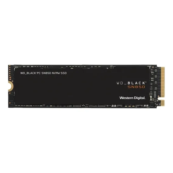 Ssd Wd Black Sn850 2tb Nvme Pcie Gen4 Cor preta Foto 1
