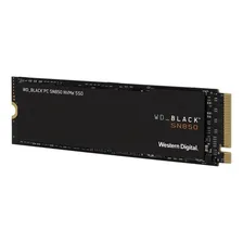 Ssd Wd Black Sn850 2tb Nvme Pcie Gen4 Cor preta Foto mini  2