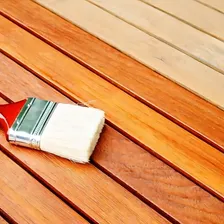 Stain Verniz Acetinado Duplo Filtro Solar 900ml Deck Madeira Cor Imbuia Foto mini  2