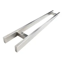 Star Puxadores Inox 304 50cm Porta Pivotante Duplo par Cor Escovado Foto mini 1