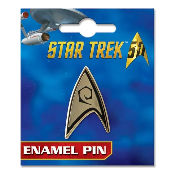 Star Trek Enamel Pin Lapela Foto 1