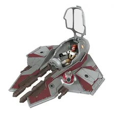Star Wars Obi-wan Kenobi E Jedi Starfighter Da Hasbro E9342 Foto mini  2