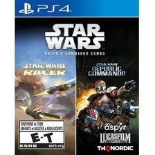 Star Wars Racer + Star Wars Republic Commando PS4 MĂdia FĂsica Foto mini 1