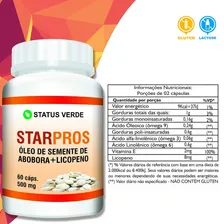 Starpros Óleo De Semente De Abóbora + Licopeno 60 Cáps - Status Verde Foto mini 4
