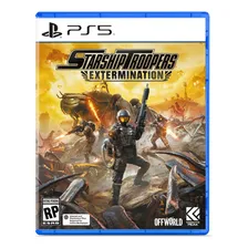 Starship Troopers Extermination Ps5 Midia Fisica Foto mini 1