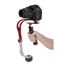 Steadicam Estabilizador Steadycam Dslr Camera Canon Nikon Cor Vermelho e Preto Foto mini 1
