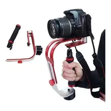 Steadycam Estabilizador Imagem Câmera Dsl Celular Cor Vermelho Foto mini 1