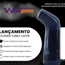 Steamer Vaporizador Roupa Portátil Vapor W-707 Westpress 220V Foto mini  3