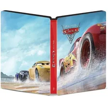 Steelbook - Blu-ray + Blu-ray 3d - Carros 3 Foto mini 2