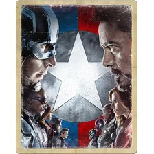 Steelbook Blu-ray - Capitão América: Guerra Civil Foto  mini 1