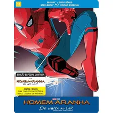 Steelbook - Blu-ray Duplo - Homem Aranha De Volta Ao Lar Foto mini 1