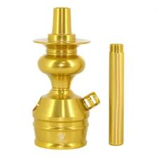 Stem Corpo Para Narguile Triton Zip Cor Dourado Foto mini 1