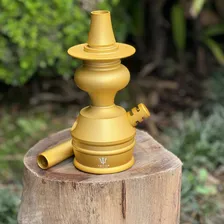 Stem Corpo Para Narguile Triton Zip Cor Dourado Foto mini 4