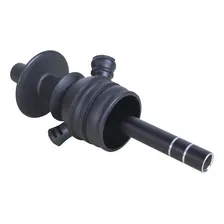 Stem Narguile Black Hookah Mini Monster Cores Foscas Cor Preto Foto mini 2