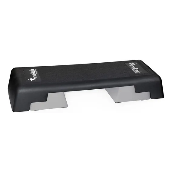Step Maktub Academia Regulável Profissional 15cm A 20cm Cor Cinza Foto 1