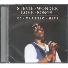 Stevie Wonder Cd Love Songs 20 Classic Hits Novo Lacrado Foto  mini 1