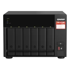 Storage NAS QNAP TS-673A-8G AMD Ryzen V1500B 8GB DDR4 6 Baias S/ HD - TS-673A-8G Foto mini  2