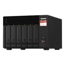 Storage NAS QNAP TS-673A-8G AMD Ryzen V1500B 8GB DDR4 6 Baias S/ HD - TS-673A-8G Foto  mini 1