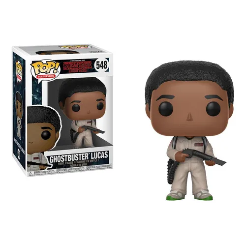 Stranger Things Ghostbuster Lucas - Funko Pop Foto 1