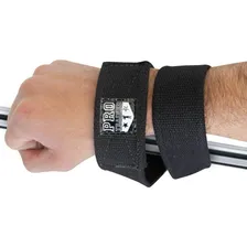 Strap 8 Fita Luva Em Algodão Preto - Pro Trainer Foto mini 2