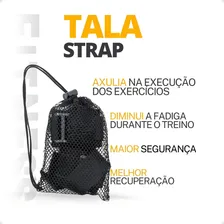 Strap Fita Academia Crossfit Strep Musculação Tala Força Punho Par Luva Strap Tala Fitness Levantamento de Peso Braçadeira Macio Velcro Foto mini 3