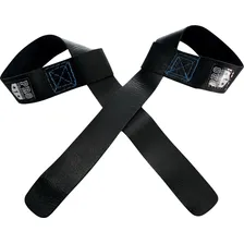 Strap Fita Couro Garra Costas Academia Cor Azul Foto  mini 1