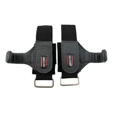 Strap Gancho Musculação Treino Academia Cor Preto Foto mini 3