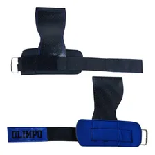Strap Grip Para Academia Musculação Olimpo Gancho Pro Cor Preto Foto mini 2