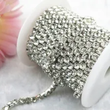 Strass Em Metro Corrente Rolo Com 5mt Foto mini 3