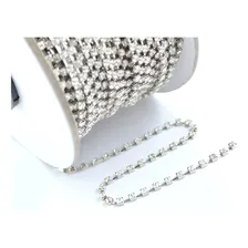 Strass Em Metro Corrente Rolo Com 5mt Foto mini 1