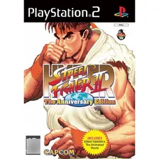 Street Fighter anniversary collection PS2 mídia física Foto  mini 1