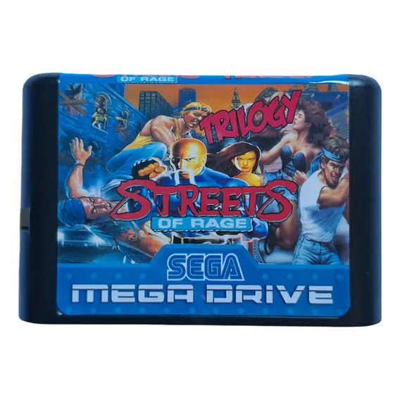 Streets Of Rage 5 Em 1 Mega Drive Genesis Tectoy Americano Midia Fisica Foto 1