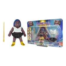 Stretchapalz - Boneco De 14cm Awesome Preto - Luta Mundial Foto mini 1