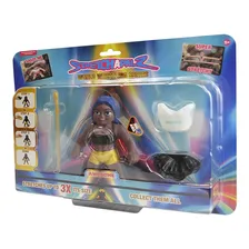 Stretchapalz - Boneco De 14cm Awesome Preto - Luta Mundial Foto mini 2