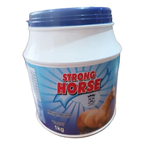 Strong Horse Suplemento Mineral Para Equinos 1kg Foto 1