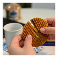 Stroopwafel Moinho Wafers Pacote Com 2 Unidades De 280g Foto mini 4