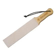Strop De Couro Premium + Pasta 400g + Pedra + Strop Bolso Cor Bege Foto mini 2