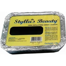 Styllus Beauty Cera Depilat贸ria Verde A Quente 1kg Foto mini 1