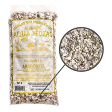 Substrato aquĆ”rio Aqua Pedras aragonita concha moĆda n2 alcalino 1kg Foto mini 3