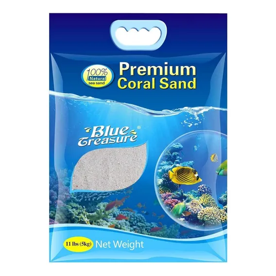 Substrato Blue Treasure Coral Sand #1 5kg Foto 1
