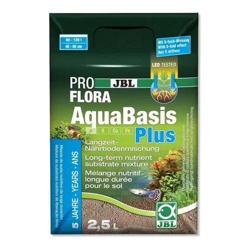 Substrato Fertil Jbl Aquabasis Plus 5l P/ 200l Plantados Foto 1