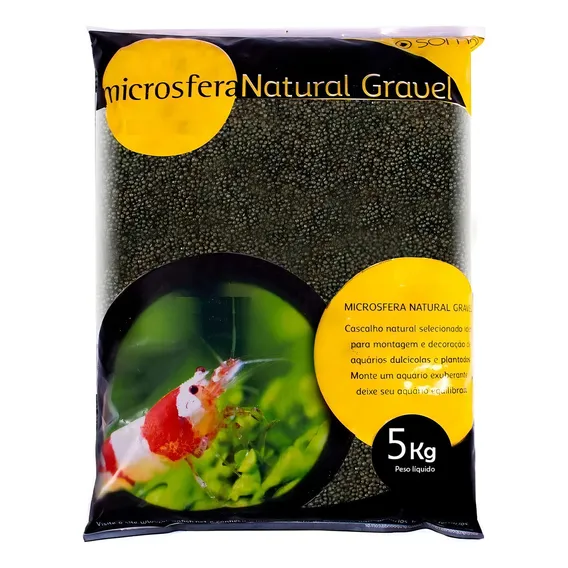 Substrato Shrimp Soma Gravel Aquário Camarões 5kg 23374 Foto 1