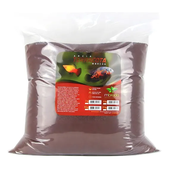 Substrato Vermelho Mbreda Terracota 20kg Realça Coloração Foto 1