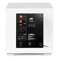 Subwoofer Ativo Aat Compact Cube 8 Polegadas 200w Branco Foto mini 2