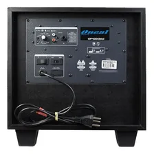 Subwoofer Ativo Oneal Opsb 3110 Preto 170w Rms 10 Polegadas Foto mini 2